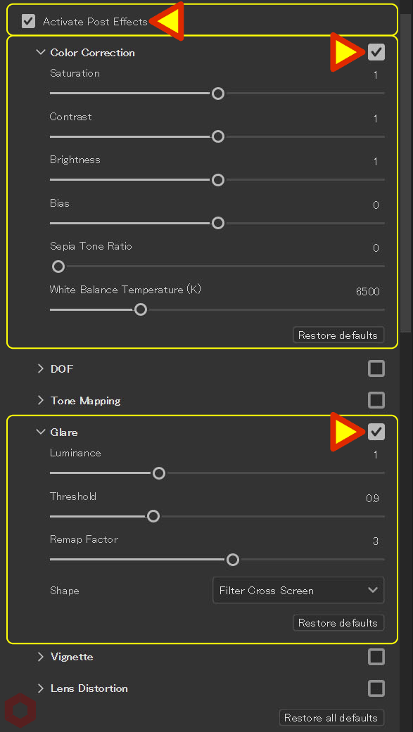 [ Substance 3D Painter ] レンダリングの設定項目 Plamophy